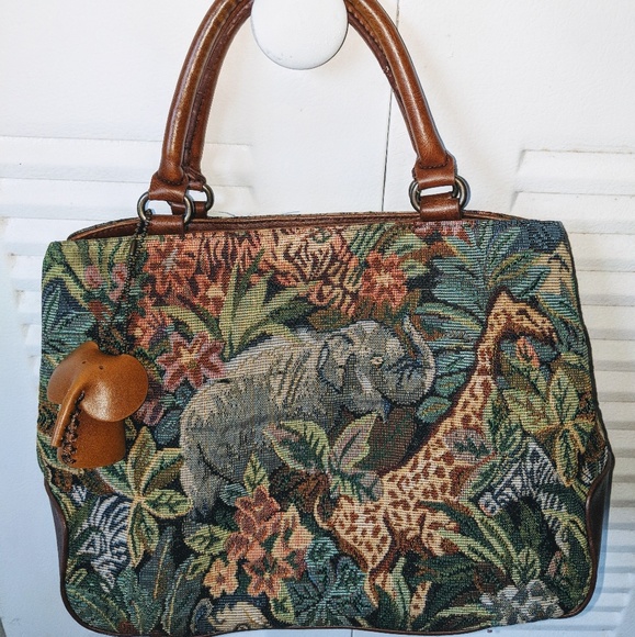 Relic Handbags - RELIC by FOSSIL SAFARI TAPESTRY HANDBAG